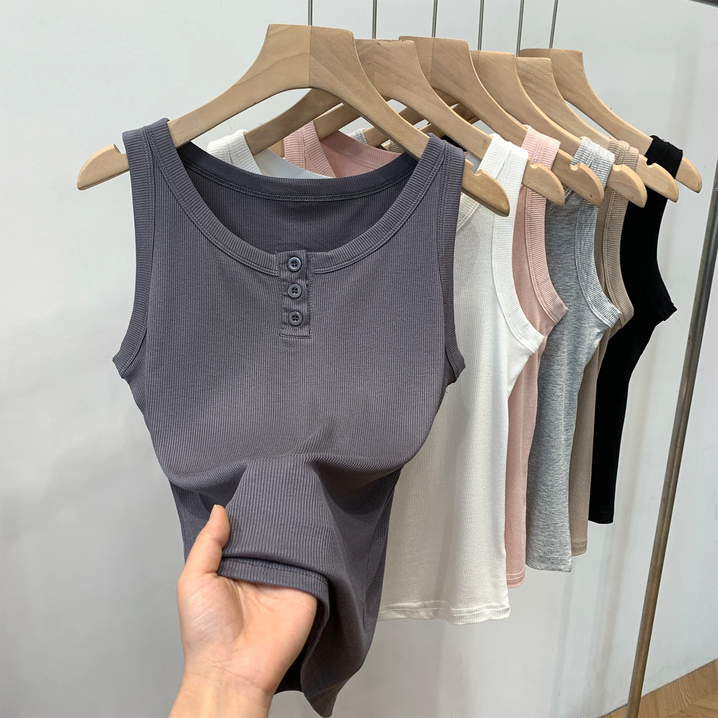เสื้อกั๊กถักไหมพรมสำหรับผู้หญิ - Base Layer Top บทวิจารณ์และราคา