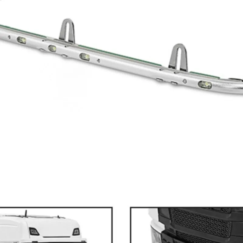 

LESU Metal Chin Ambient Light Strip for DIY TAMIYA 770S Remote Control Lorry Car 1/14 RC Tractor Truck Engineering Parts