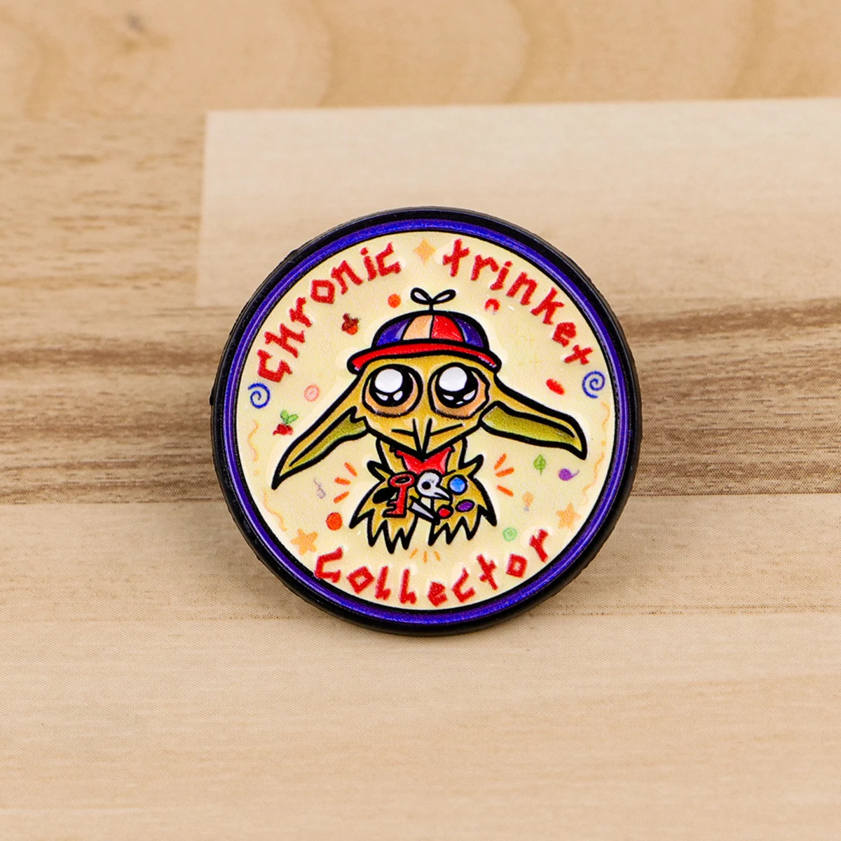 Cute Goblin Monster Enamel Pin Fantasy Adventure Brooches on Clothes Badge Bag Lapel Woman Men Jewelry Gifts for Game Players