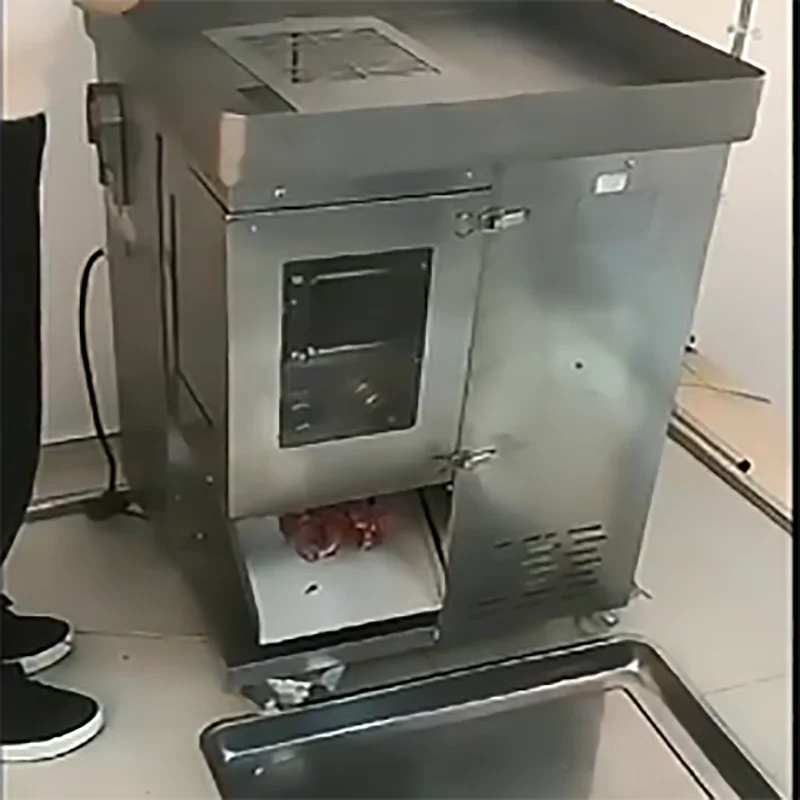 Multifunctional Pork Chicken Breast Strip Meat Cutting Machine Fresh   Beef Slicer for Wholesalers