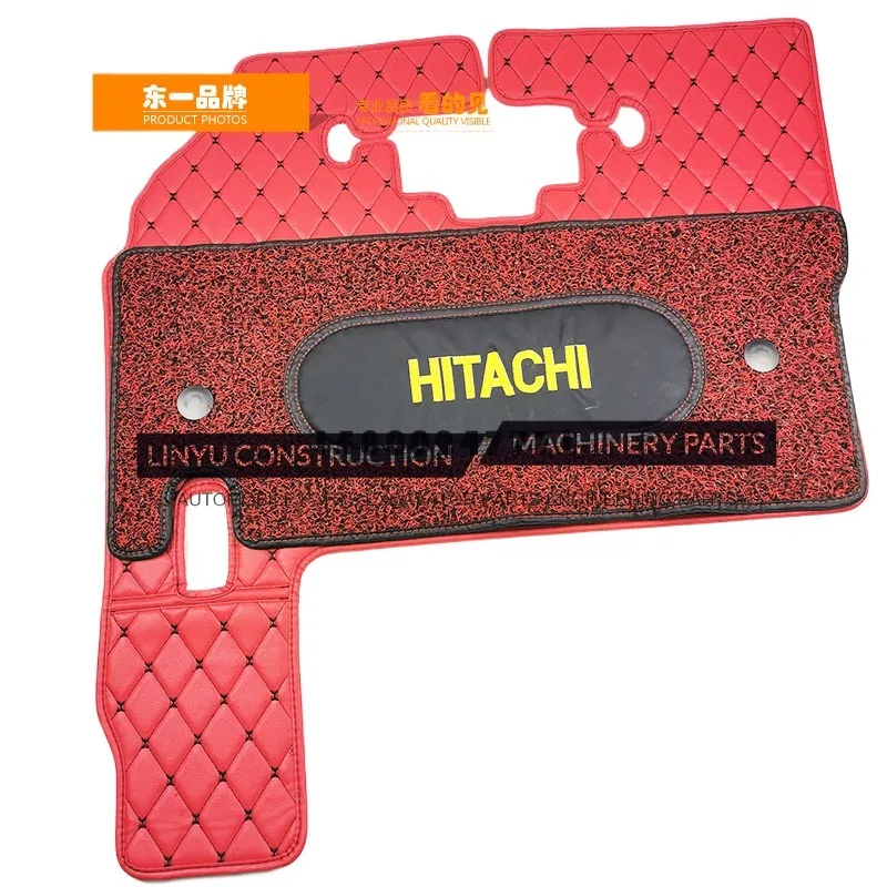 For Hitachi 120 200 240/230/300/330 6 3GCab floor glue Foot pad Excavator Parts