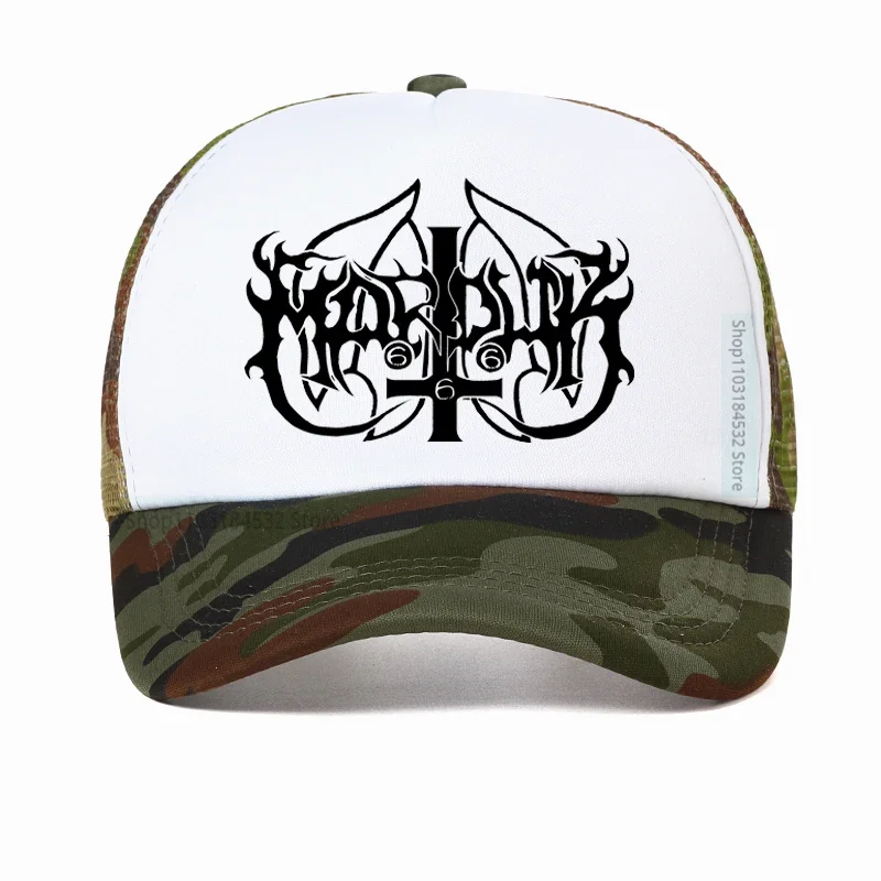 Marduk BAND Casual Baseball cap Harajuku Styles Swedish Men\'s Dark Metal Band hat Hip Hop men Dark Metal Band hats Casquette