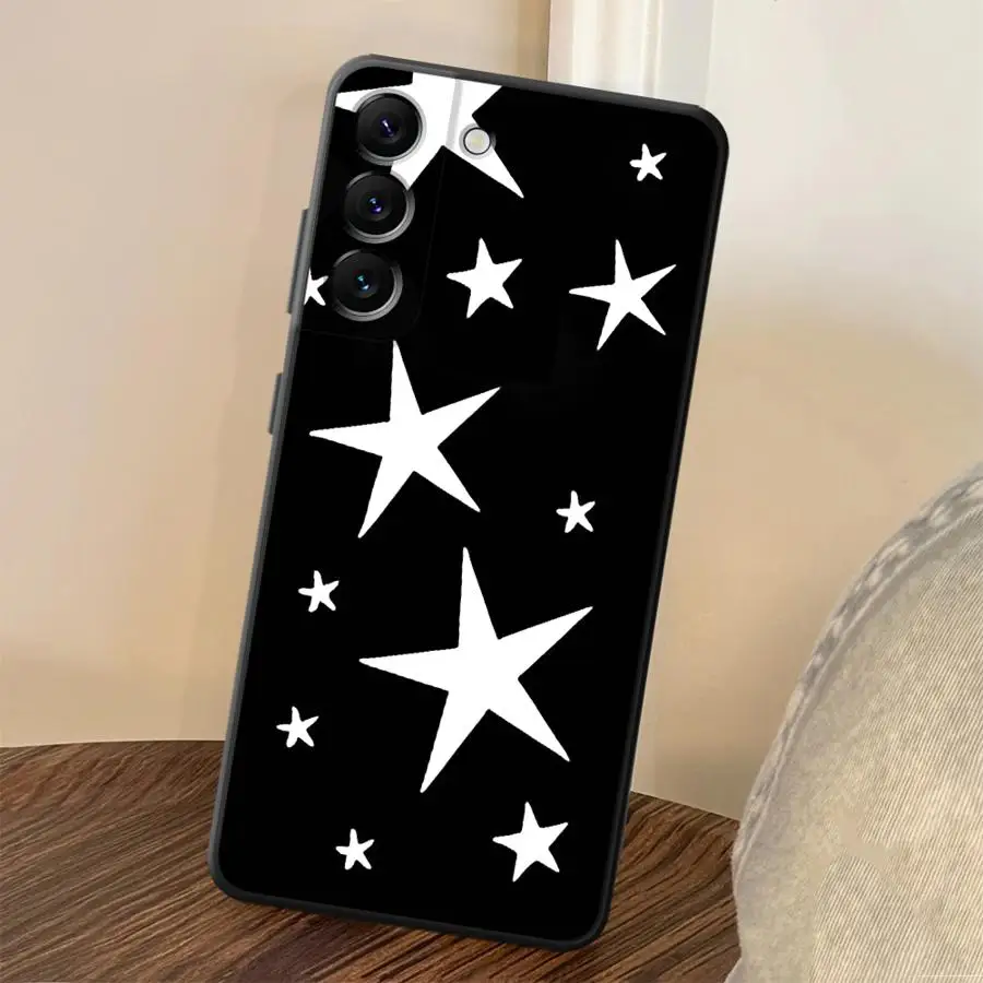 Phone Cover Case for Samsung Galaxy A23 A73 A51 A57 A15 A25 A16 A05 A37 A06 A52 A36 A12 A70 A41 A50 A53 A17 A13 Y2k Star