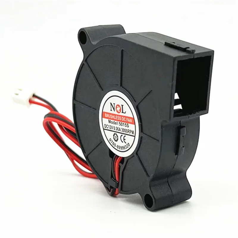 Специальный турбинный вентилятор увлажнителя NL 5015S DC12V 0,06A 3000 об/мин, 2-проводной вентилятор, запасная часть