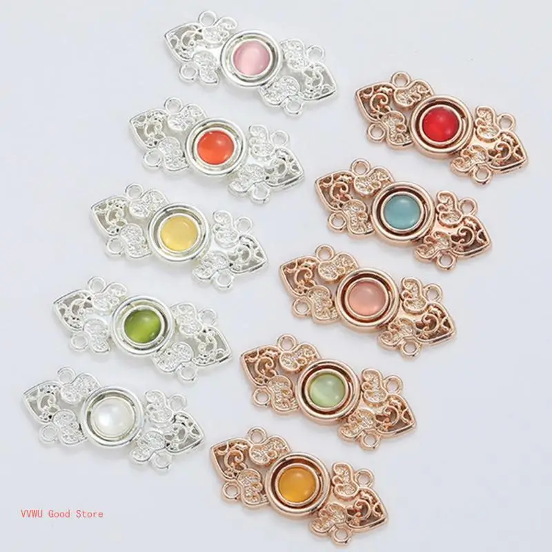 Diamond Chinese Knot Fasteners Sewing Button for Sweater Scarf Sewing Applique