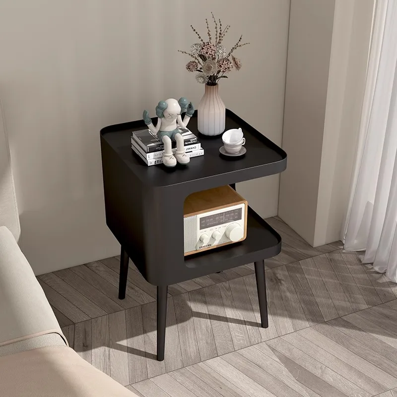 Bedroom Luxury Nightstand Librero Mobile Trendy Organizer Storage Bedside Table Trendy Low Mesitas De Noche Hotel Furniture