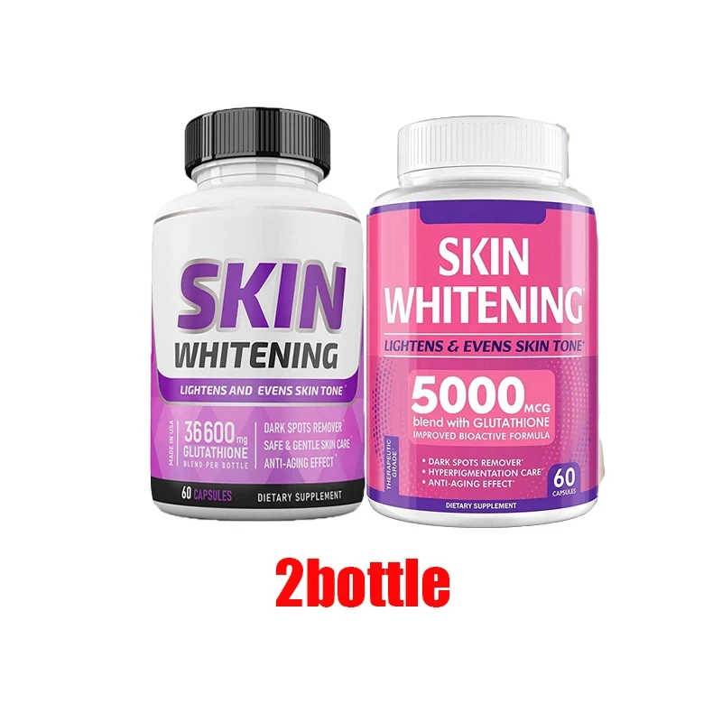 

2 Bottle of 36600mg Capsules and 5000mg Natural Skin Face and Body