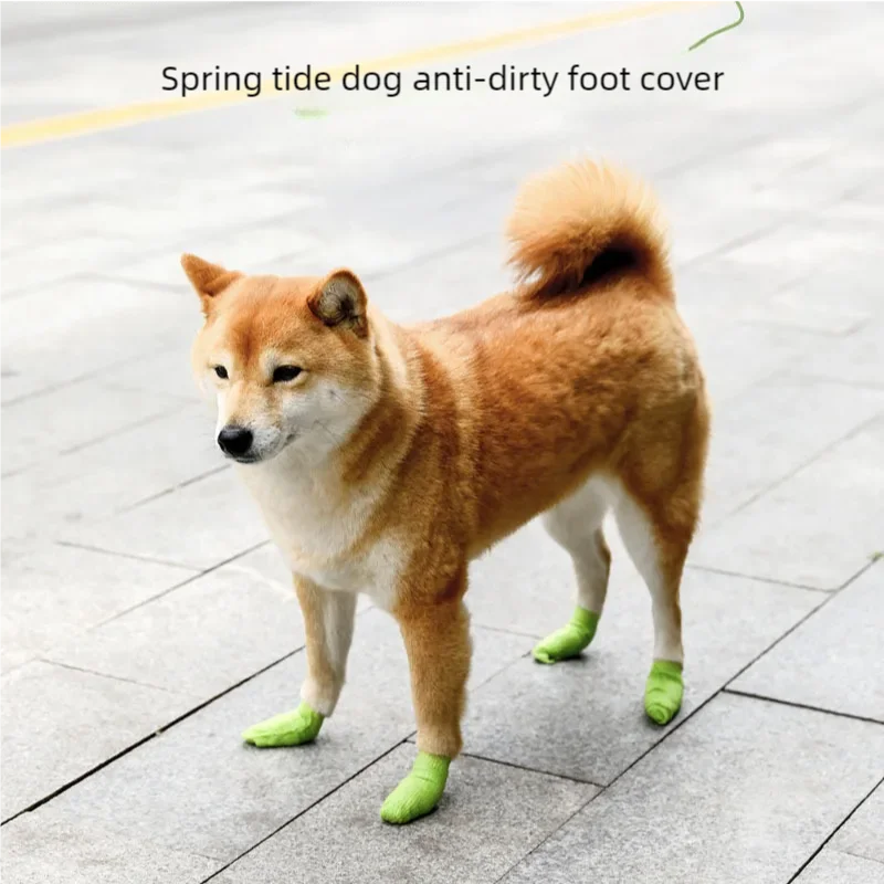 

Pet elastic bandage can be torn by hand for dogs. Outdoor anti dirt foot wrap bandage is lightweight, breathable and portable