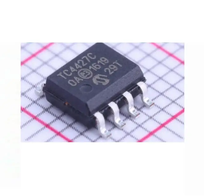 Componente eletrônico original, novo, TC4427EOA, TC4427C, TC4427COA, SOP-8, 10 PCes