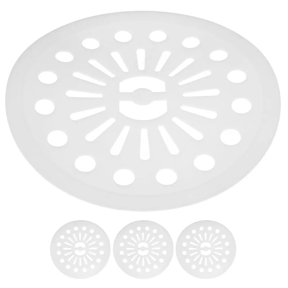 

Washing Machine Spin Cap Cover White Plastic Compressed Tablets Floor Drainer Thickened Pressure Plate Durability Reliable