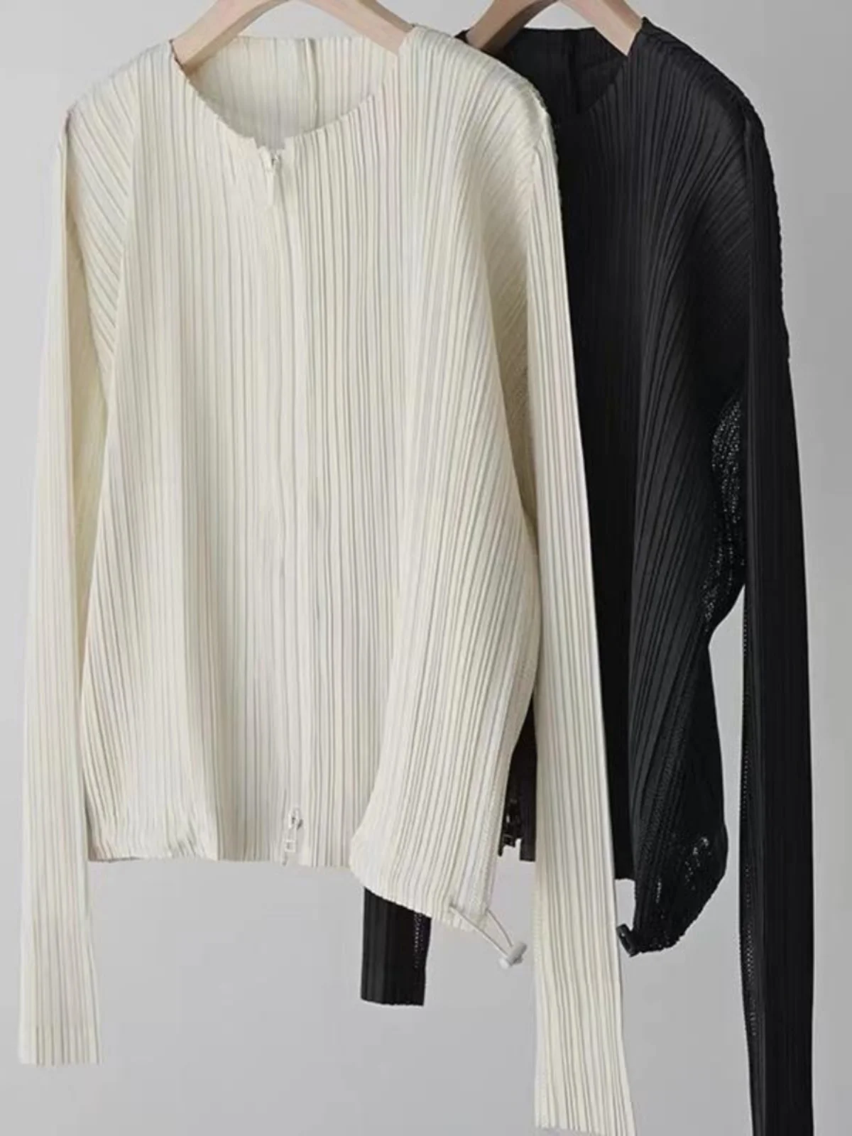 

Свободный круглый кардиган с эффектом похудения, женский корейский кардиган irt, длинная све, однотонная весенне-осенняя верхняя одежда