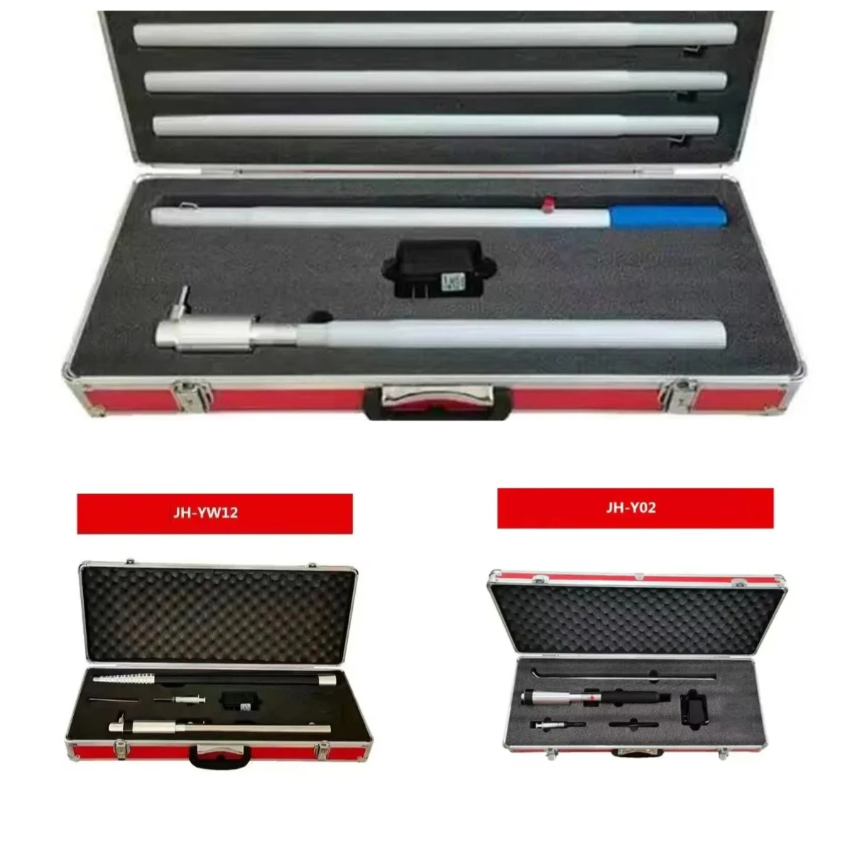 Professional Fire Detector Inspection Device JH-Y02 JH-W01A, Electronic Smoke Temperature Tester for Fire Safety Acceptance