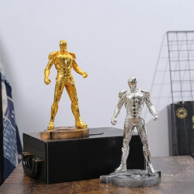 MK43 MK7 artesanía de resina vengadores Iron Man Gk estatua de acción escritorio coleccionable Anime modelo juguetes figuras regalo