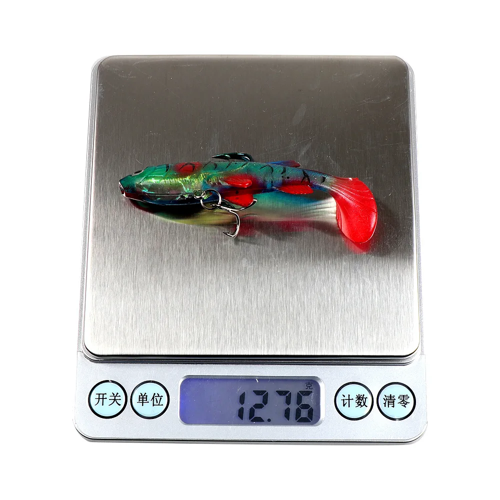 T-tail pesca gabarito cabeça swimbaits baixo iscas de pesca isca de plástico macio para água salgada água doce