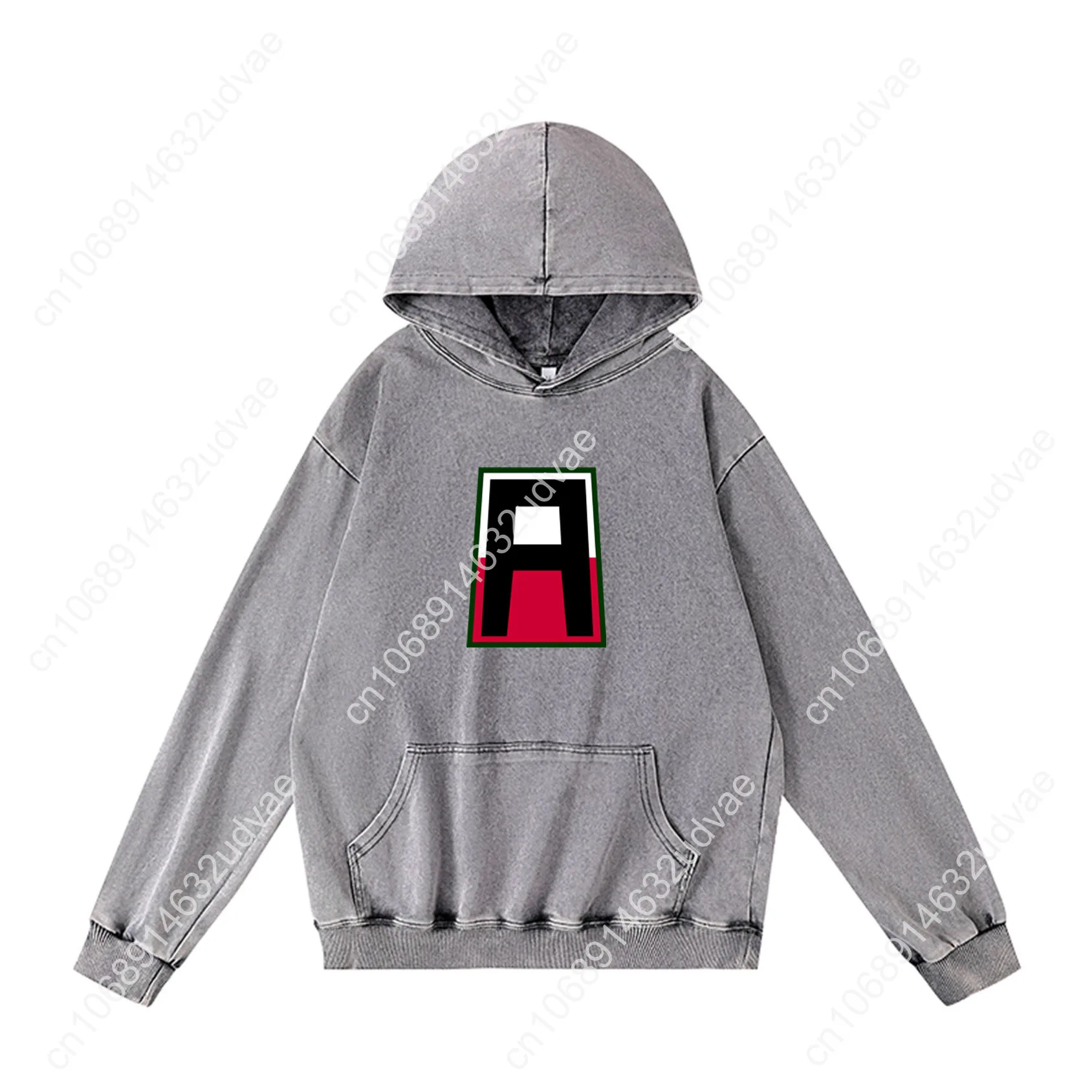 First Army Hoodies Retro Hooded Sweatshirt Man Woman Teenager Vintage Pullover Sweat Shirt with Pocket Oversized Customized Tops