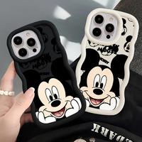 Disney Mickey Mouse Case for Xiaomi Redmi Note 10Lite 8 9s 10s 14 13 14 Pro Plus 9 10 11 12 Pro Soft TPU 