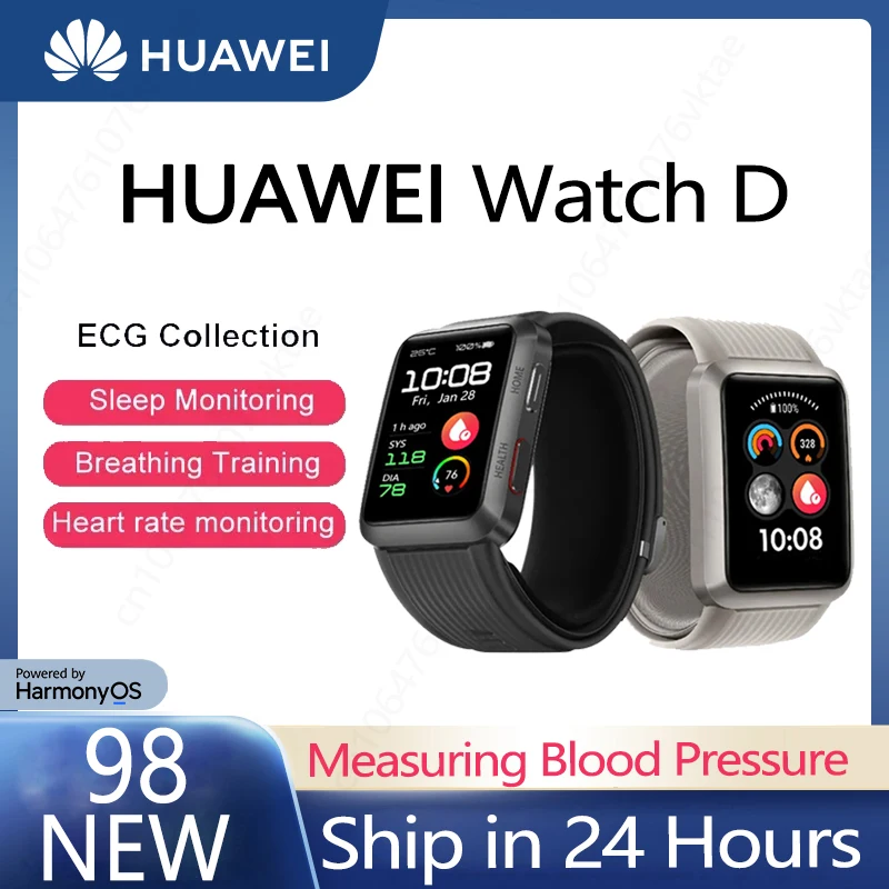 Authentic Huawei WATCH D Huawei wrist ECG blood pressure recorder smart watch blood pressure measurement ECG.