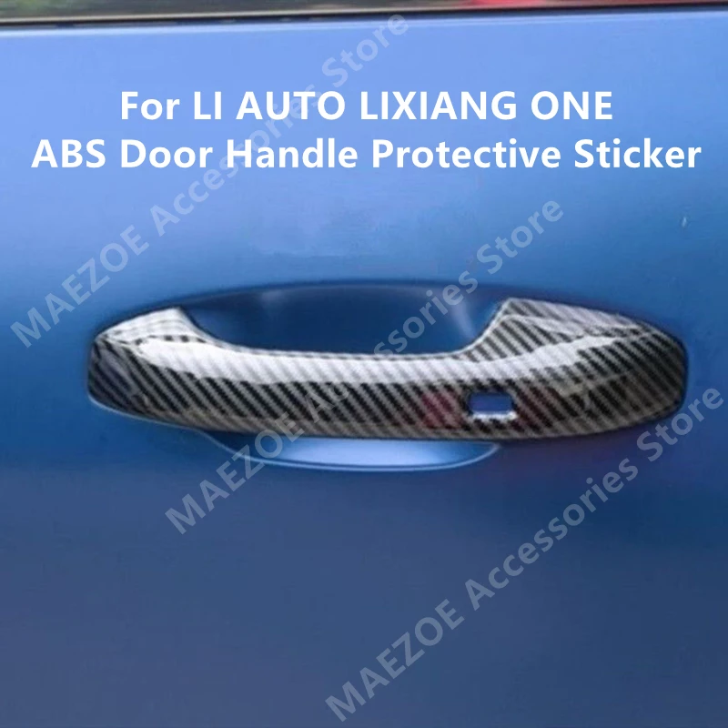 For LI AUTO LIXIANG ONE ABS Door Handle Protective Sticker,Car Exterior Modification Protection Accessories Refit