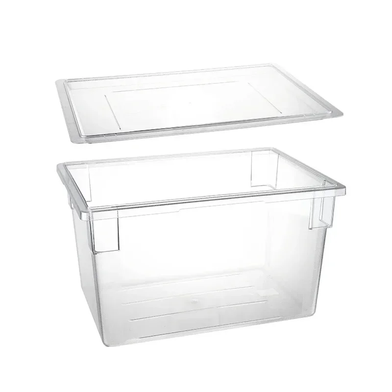 

Customized large-capacity leak-proof turnover box, environmentally friendly plastic storage container box
