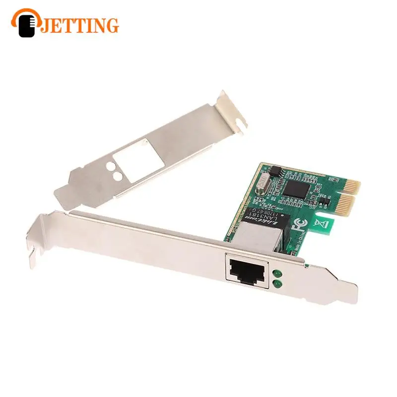 1Set 10/100/1000Mbps Gigabit Ethernet PCI Express PCI-E Network Card RJ45 LAN Adapter Converter Network Controller PCI-E to RJ45