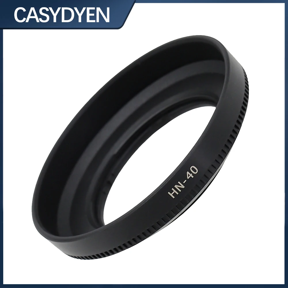 HN-40 46mm Screw-in Plastic Lens Hood for Nikon Z DX 16-50mm f3.5-6.3VR Camera Lens