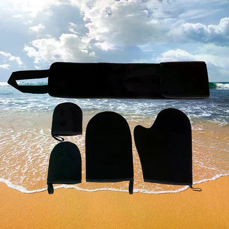 Body Cleaning Glove Self Tanner Reusable Body Self Tan Applicator Tanning Gloves For Daily Use