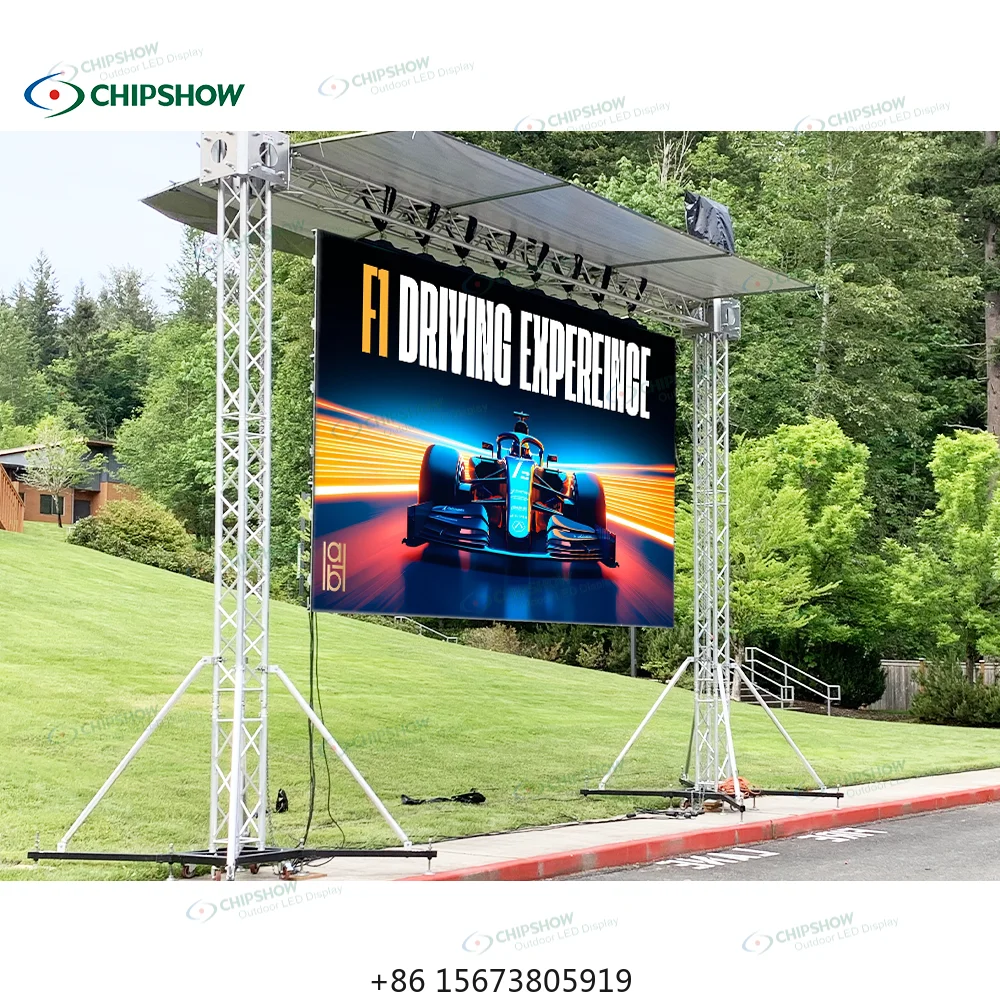 

Outdoor Rental LED Display Screen P3.91 500x500mm IP65 Waterproof 4500nits High Brightness for Concert Stage