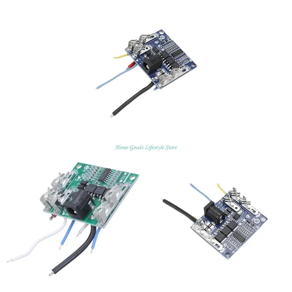 

E74E Battery Case Charging Protective Circuit Board for 21V Lithium Battery Protective Circuit Board Module Replace