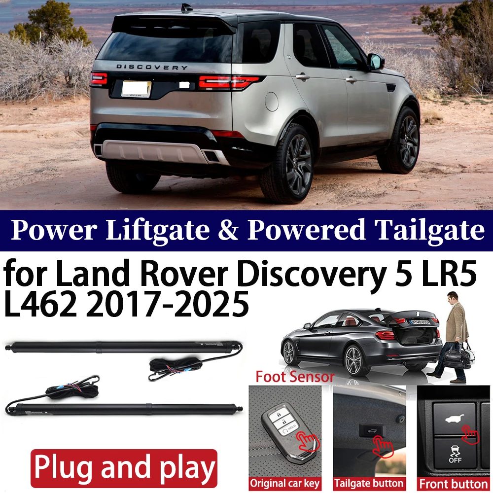 

for Land Rover Discovery 5 LR5 L462 2017-2025 Car OEM Power Liftgate Automatic One-Click Powered Tailgate Strut Plug and paly