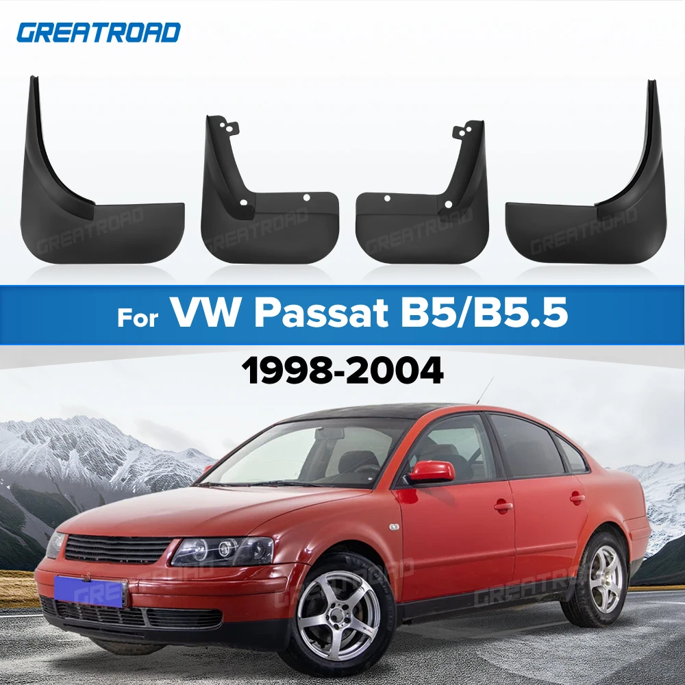 Mudflaps Fender For Volkswagen VW Passat B5/B5.51998-2004 2000 2001 2002 2003 Splash Guards Mudguards Mud Flaps car Accessories