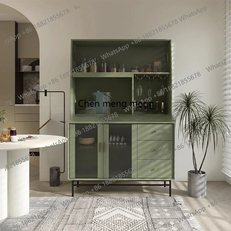 R Food preparation wine cabinet storage restaurant household tea cabinet, modern simple coffee