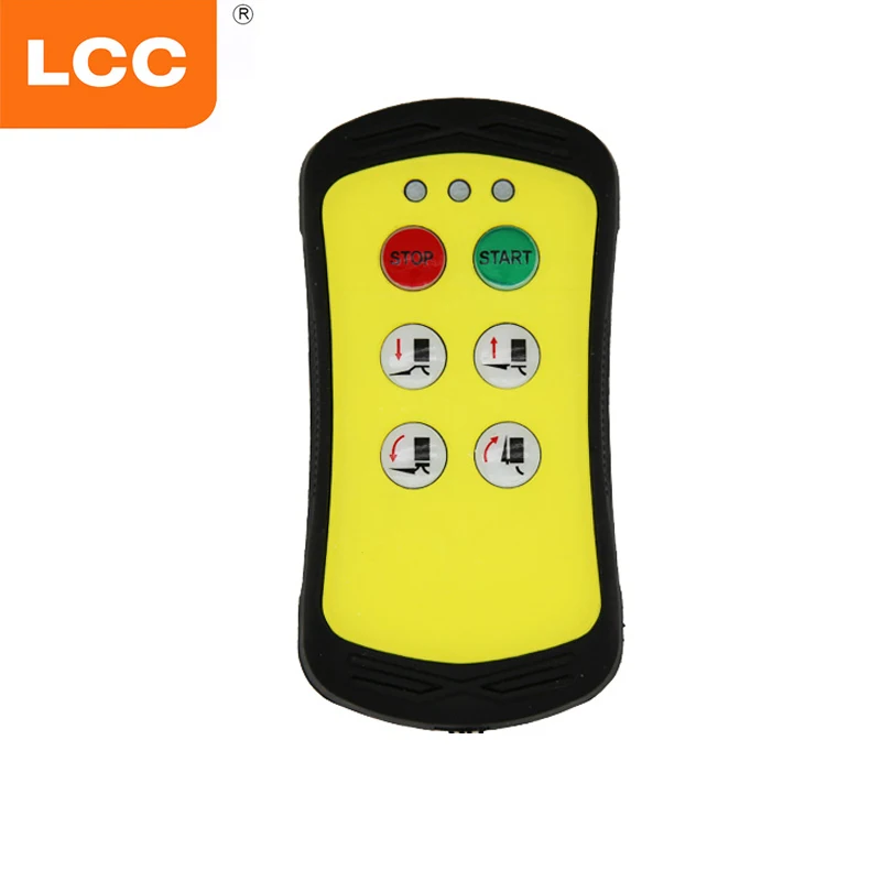 LCC A400 4 Buttons Remote Control Emitter Dustproof Wireless Industrial Crane Remote Control Transmitter For Truck Hoist