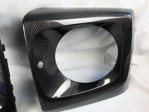Dry Carbon W464 G63 G500 Headlights Cover Frame For Mercedesbenz G-class W464 G63 G500 4