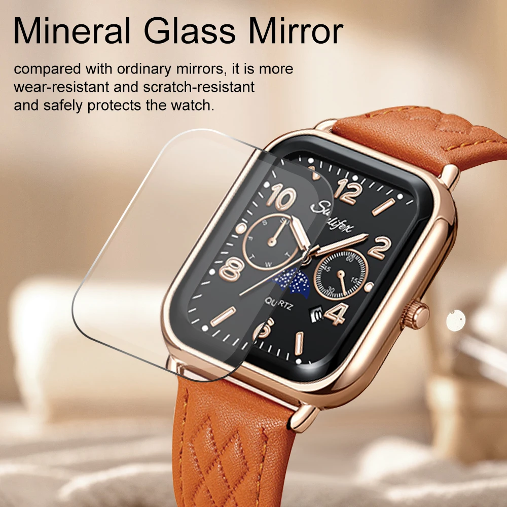 Sunlifex orologi da donna orologi originali al quarzo con cinturino in pelle moda Casual coreana