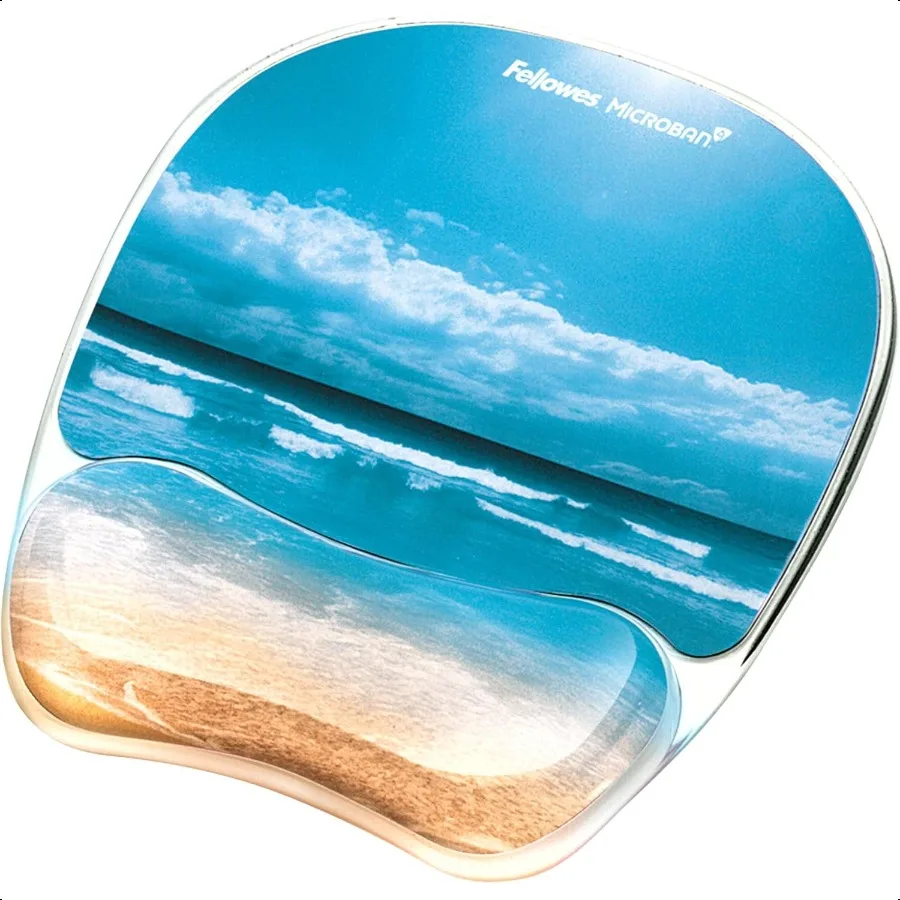 مسند للمعصم من جل الفأرة مع MICROBAN Sandy Beach 9179301