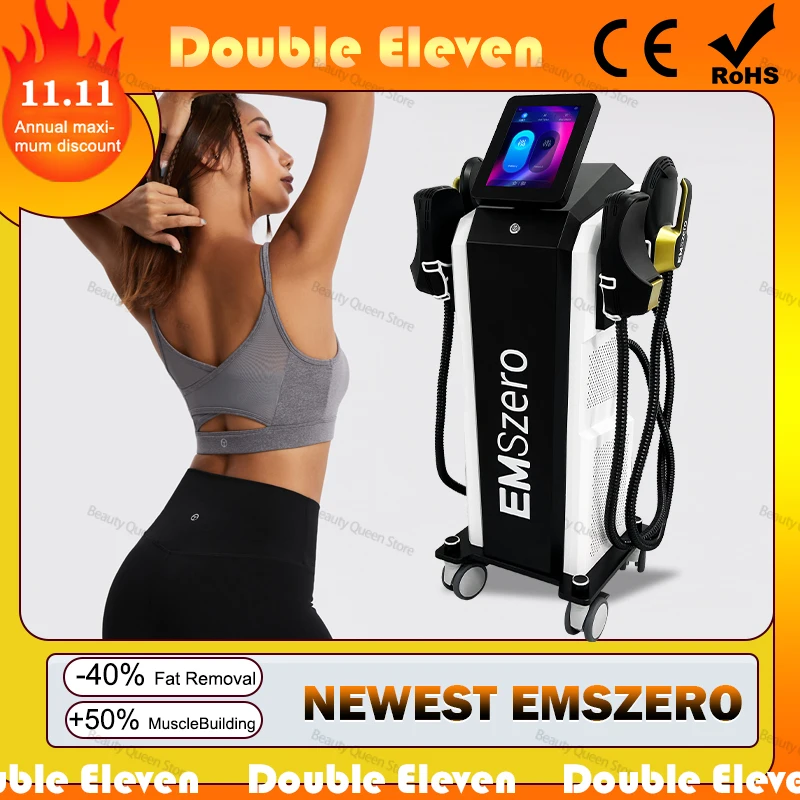 

EMSzero PRO 6500W EMSZERO RF Body Slimminng Machine Professional Electromagnetic Fat Removal Btromagnetic Stimulate