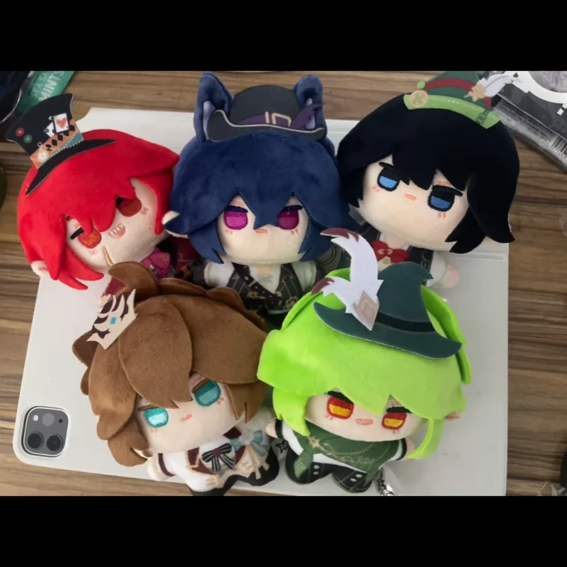 Qichuangshe Aotu World Plush Doll 9Th Anniversary Limited Genuine Fairy Tale Embroidery Pearl Cotton 10 13 Cm Anime Peripheral