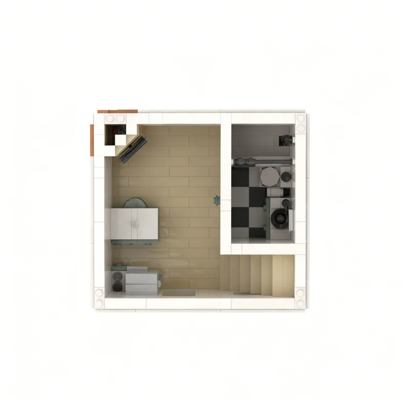 ตัวต่อ MOC บ้านสวน 1399 ชิ้น แบบจำลองสถาปัตยกรรม ประกอบเอง ของขวัญคริสต์มาส ไอเดียสร้างสรรค์ ของเล่นเสริมพัฒนาการ