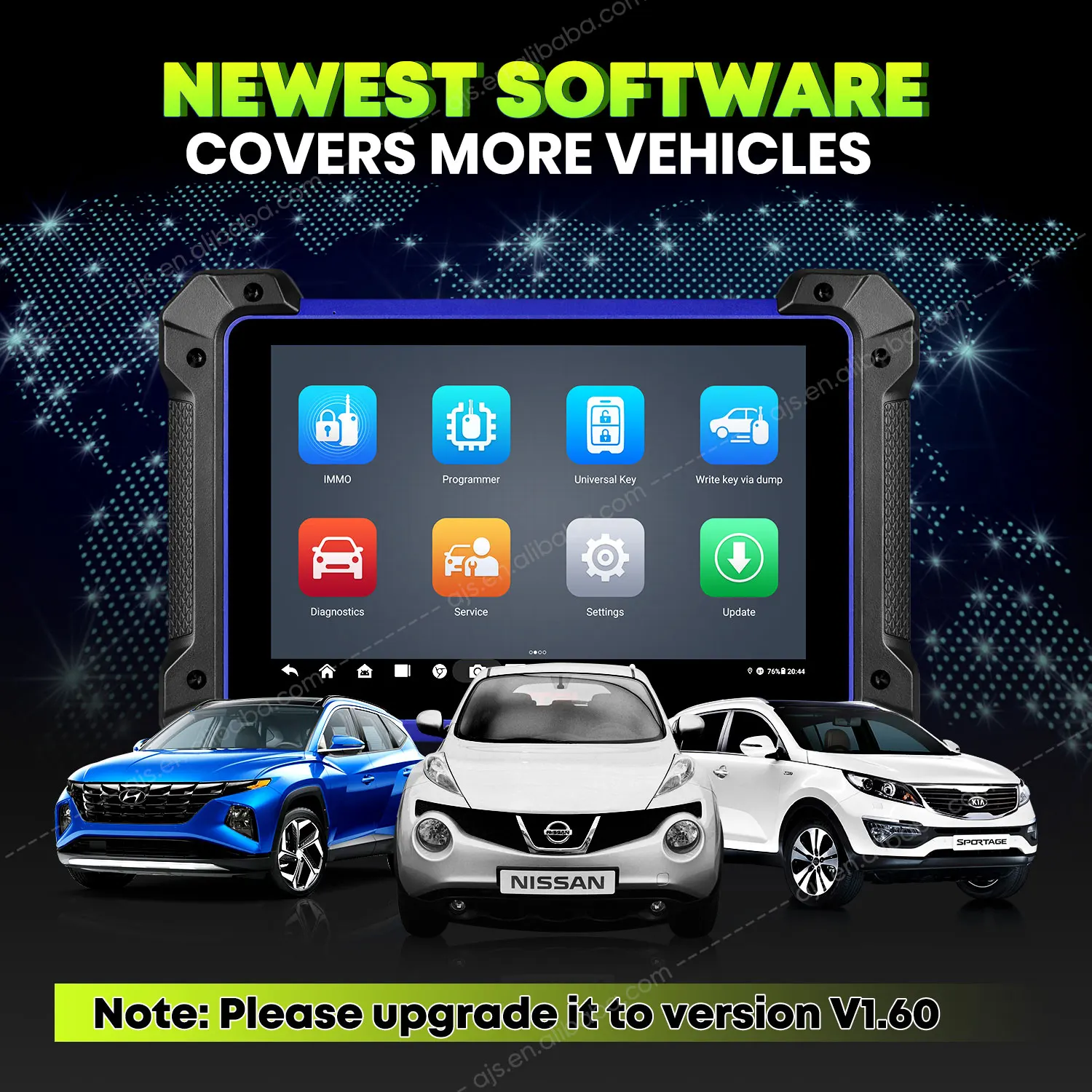 MaxiIM IM608S II Считыватель кодов программирования автомобильных ключей IM608 PRO II Программатор OBD2 Сканер Алтарь Инструменты для диагностики транспортных средств