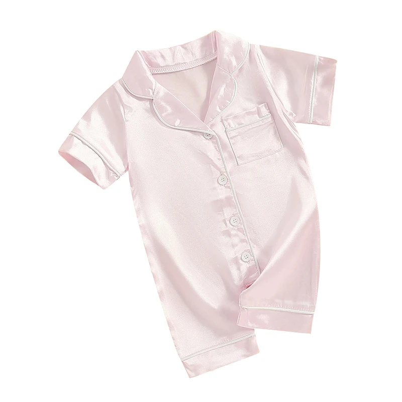 Baby Girls Summer Jumpsuit Pajamas