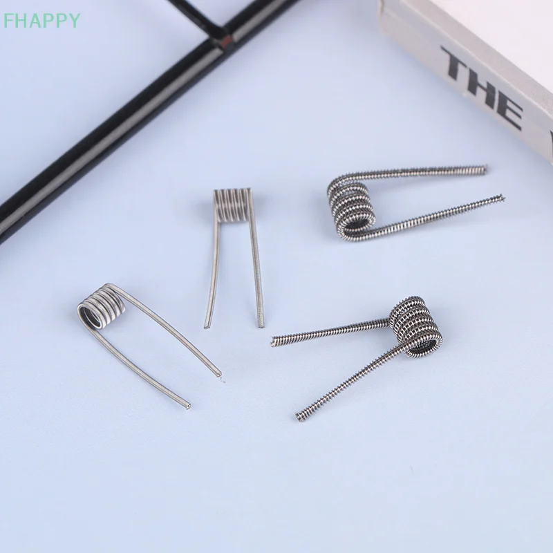 Prewind MTL/AIO/RDL/RBA Diameter dalam 2.5mm Fused Clapton Alien Coil Spring Handheld Tools Resistances A1 SS316L NI80 kawat