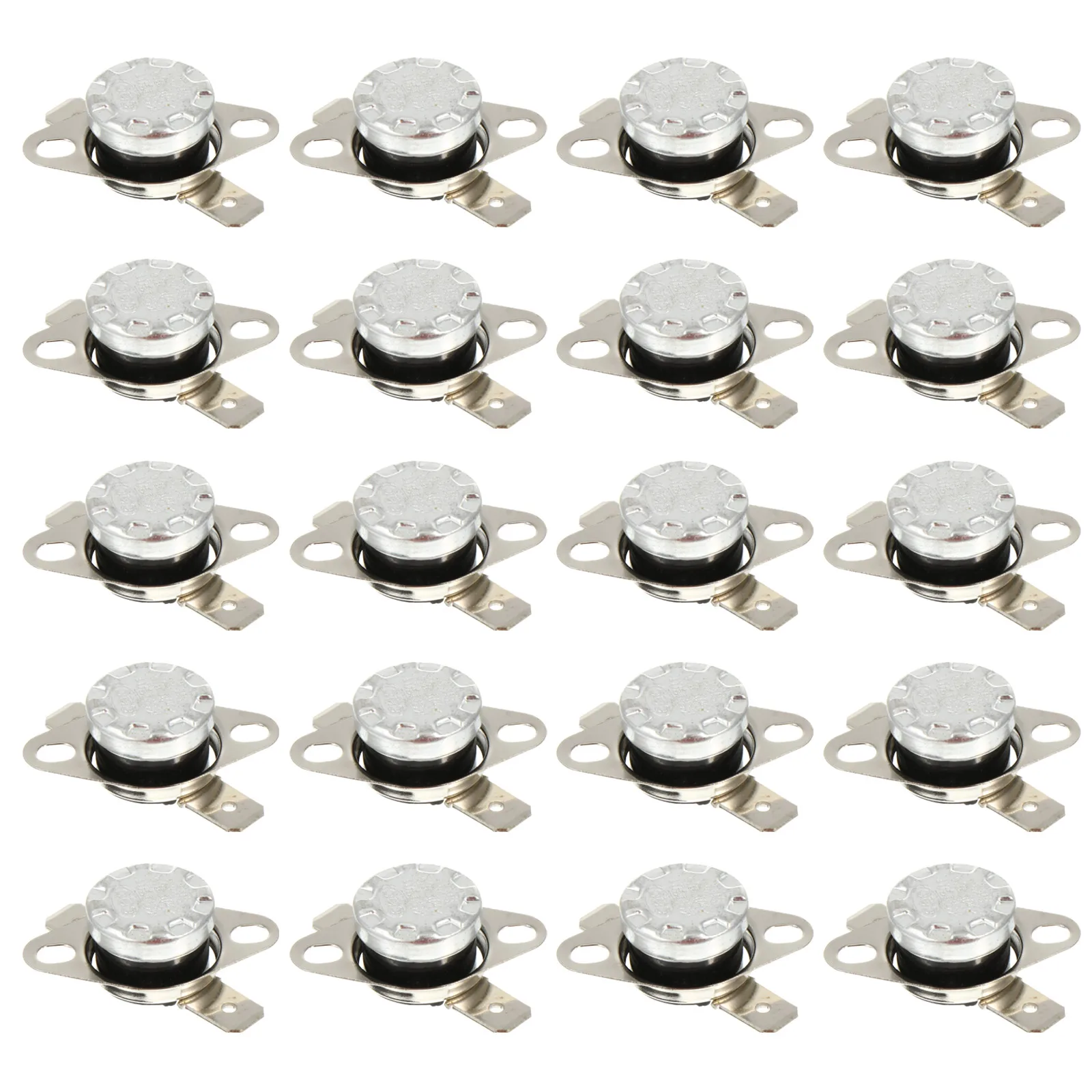 

Snap Disc Thermostat Temperature 80℃ Ksd301 Metal Cap Thermal Control Switch Microwave Coffee Maker Small Size Durable