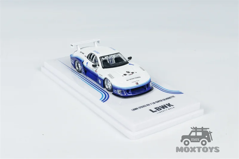 INNO 1:64 RX7 (FD3S) LB-SUPER SILHOUETTE HK Toy Car Salon 2024 Diecast Model Car