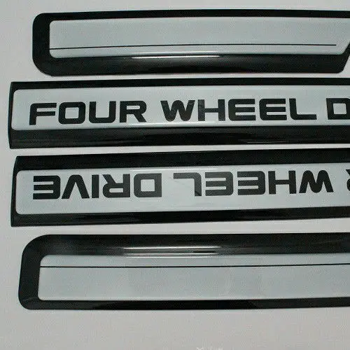 Wheel Drive Side Door Molding 4X4 For Toyota Land Cruiser LC80 FJ80 1991 - 1996 8PCS