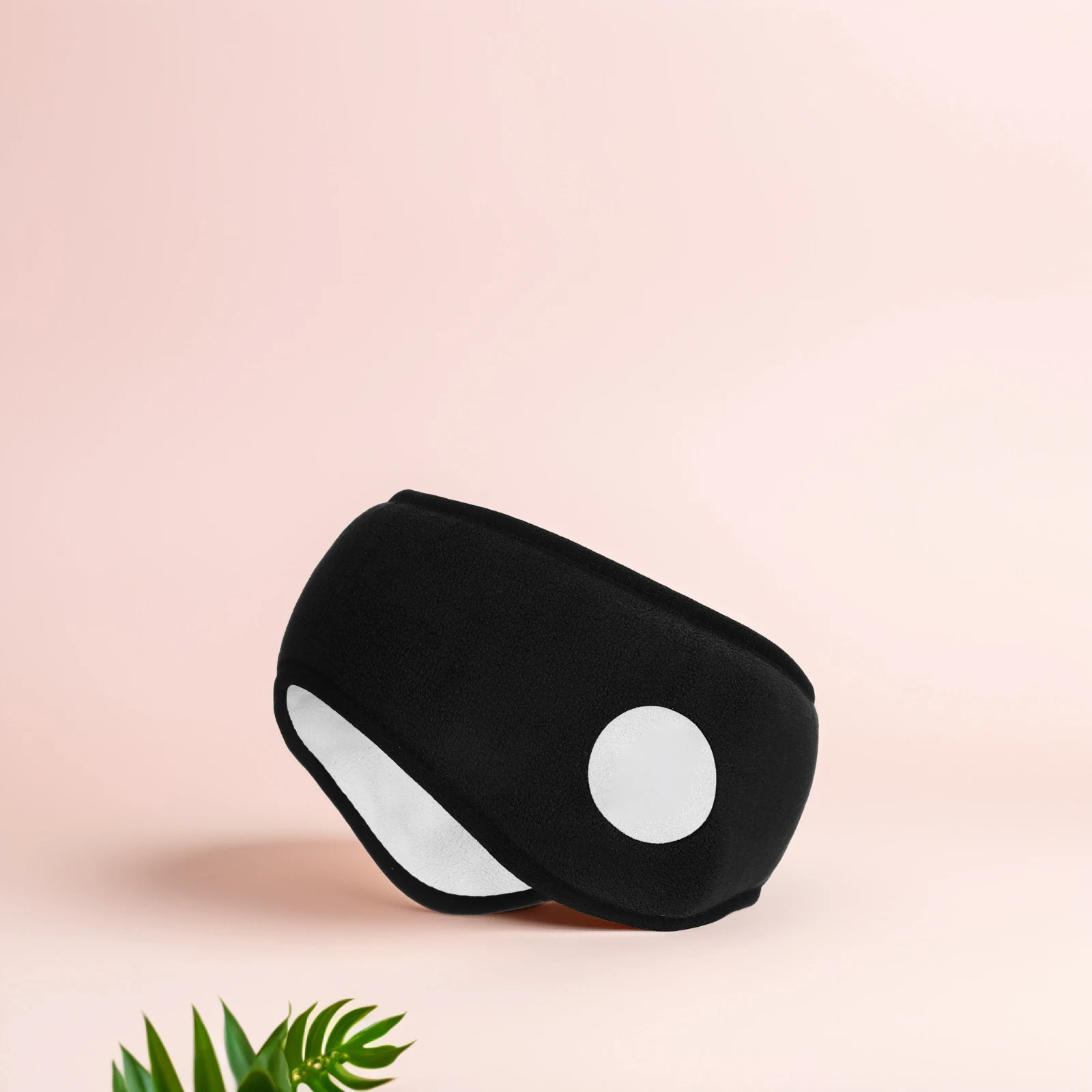 

Fleece Earmuffs Headbands Covers Warm Earphone Outer Fabric 95 Cotton Travel Winter Sleeping Comfortable Hook Loop Design