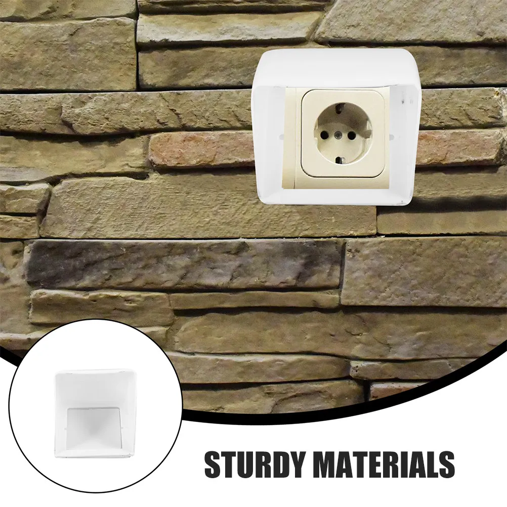 2Pcs Waterproof Ev Charging Port Covers Outdoor Protective Rainproof Station Socket Protector Universal Fit Electrical Outlet