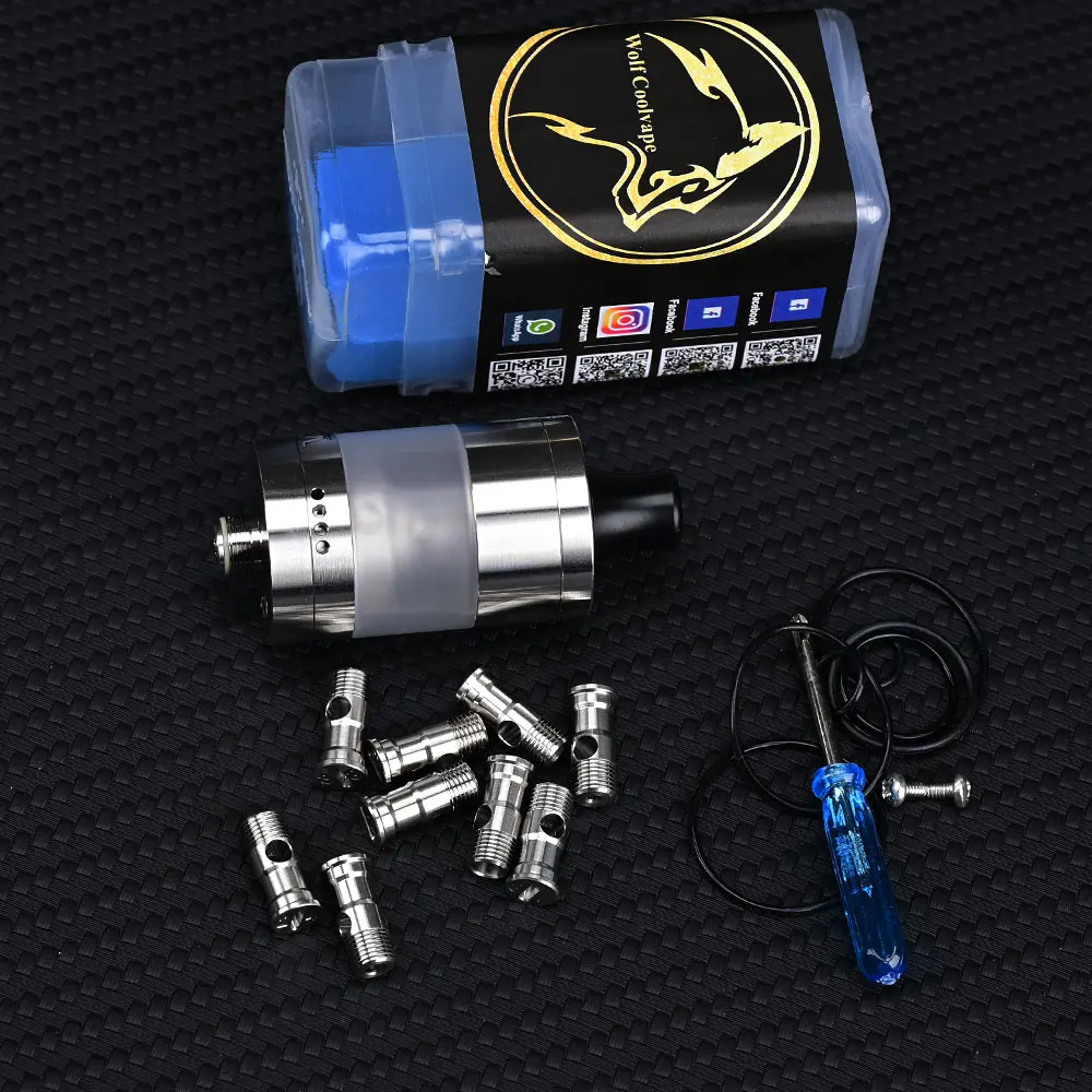 Wolfcoolvape VWM Intensa MTL RTA 316 PCTG 5.2 22 MTL VWM Intensa MTL RTA atomizer tank for coils & atomizers - related product image