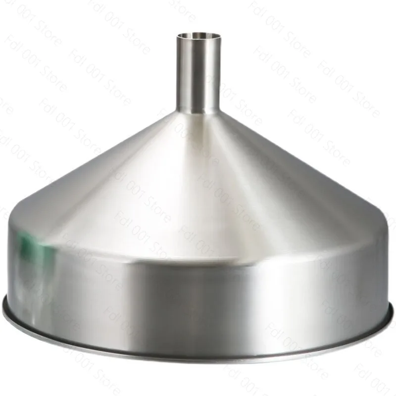 For Thick 304 Stainless Steel Funnel Filling Machine Food Machinery Hopper Feeding and Blanking Funnel 40cm  Capacity : 20 L