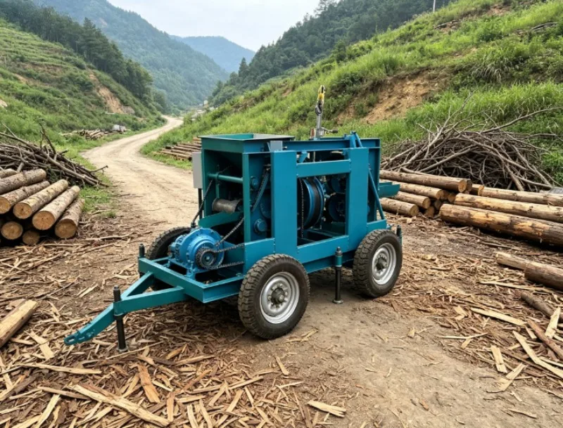Budget Friendly Small Ring Wood Debarker Peeling Machine, Stable Log Bark Remover For Small Scale Sawmill Production