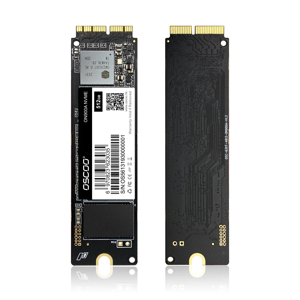 OSCOO 1TB M.2 NVMe SSD Hard Disk For Macbook Pro Retian A1502 A1398 Air A1465 A1466 A1369 iMac A1418 A1419 A1347 Mac Pro A1481